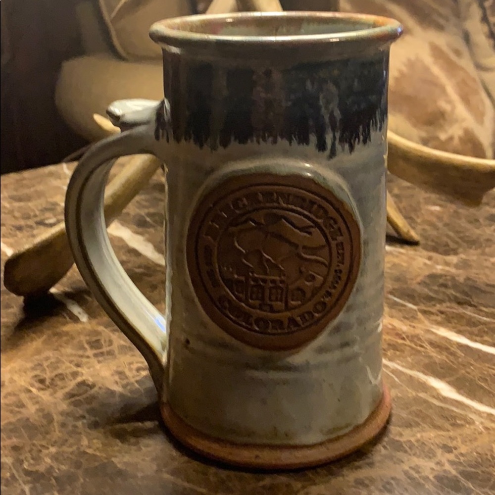 Hand made mug pottery